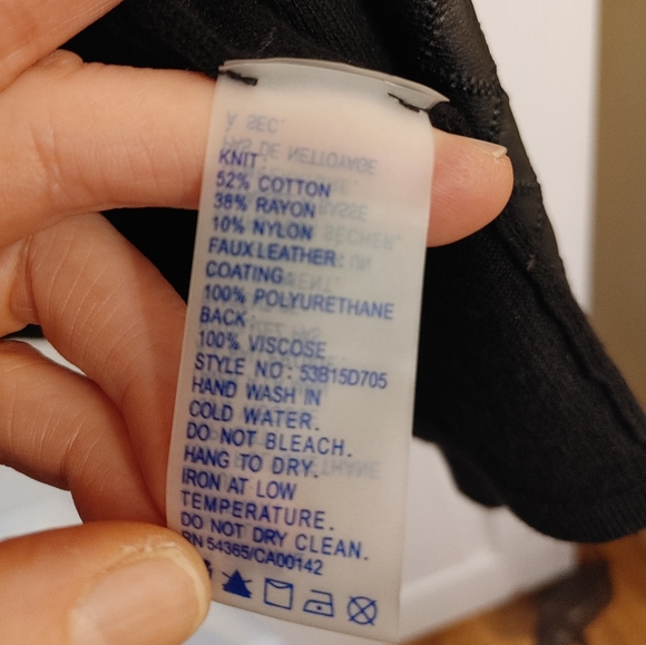 Nygard pleather vest - Picture 2 of 6